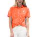 Women's Orange Clemson Tigers Vansport Pro Maui Button-Up Shirt