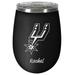 Black San Antonio Spurs 12oz. Personalized Stealth Wine Travel Tumbler