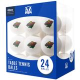 Minnesota Wild 24-Count Logo Table Tennis Balls