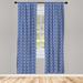 East Urban Home Semi-Sheer Rod Pocket Curtain Panel Polyester | 84 H in | Wayfair 1B0276929FDC4AA99901FB70679F2A4B