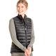 TOG 24 Drax Womens Lightweight Down Gilet, Breathable Ultra Warm 90% Duck Down 800 Fill Power 10% Feather Filling, Bulk Free Casual Outer or Mid Layer Coat Multiple Pockets, Packable Design Black