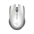 Razer Atheris Mercury Edition - Ergonomic Gaming Mouse (350-Hour Battery Life, 7,200 Dpi Optical Sensor, 2.4 Ghz Adaptive Frequency Technology) Mercury, White