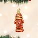 Old World Christmas Fire Hydrant Hanging Figurine Ornament Glass in Red | 3.25 H x 1.5 W x 1.25 D in | Wayfair 36038