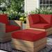 Wade Logan® Basden Indoor/Outdoor Cushion Cover Acrylic, Terracotta in Red | 6 H in | Wayfair 77536A1759E64CFB8809DA4A511674D0