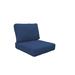 Wade Logan® Basden Outdoor Cushion Cover Acrylic in Blue/Brown | 6 H in | Wayfair 4D36784EA168484085C9E65F6CCD1A06