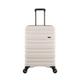 ANTLER Clifton Medium Suitcase - Size Medium, Beige 83L, Super Lightweight Suitcase for Travel | 4 Wheel Suitcase, Expandable Zip, Hard Shell Suitcase with Twist Grip Handle & TSA Lock