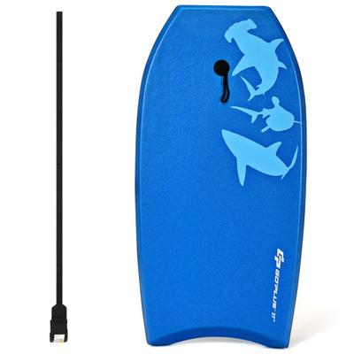 Costway Lightweight Super Bodyboard Surfing with EPS Core Boarding-L