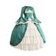 Easong Renaissance Gothic Dark Queen Dress Ball Gown Steampunk Vampire Halloween Costume Blue