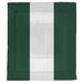 East Urban Home College Stripes Waco Football Microfiber Single Reversible Comforter Polyester/Polyfill/Microfiber in Green | Twin Comforter | Wayfair