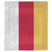 East Urban Home College Stripes Iowa Bird Microfiber Single Reversible Comforter Polyester/Polyfill/Microfiber in Red | Queen Comforter | Wayfair