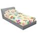 East Urban Home Owls w/ Flowers Floral Sheet Set Microfiber/Polyester | Twin | Wayfair A79872109D4642FBBABA1CF351060794