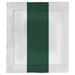 East Urban Home College Stripes Waco Football Microfiber Single Reversible Comforter Polyester/Polyfill/Microfiber in Green/White | Wayfair