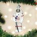 Old World Christmas Astronaut Hanging Figurine Ornament Glass in White | 4.25 H x 2 W x 1.25 D in | Wayfair 24182