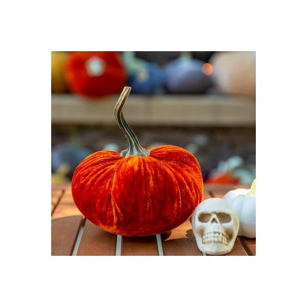 the-twillery-co.®-velvet-pumpkin-decorative-accent-resin-in-orange-|-6.5-h-x-4.75-w-x-4.75-d-in-|-wayfair-ceda892da97340588cf36e10763b29cb/