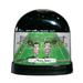 The Holiday Aisle® Friendly Folks Cartoon Caricature Female Tennis Players Snow Globe Plastic | 4 H x 4 W x 3 D in | Wayfair