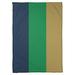East Urban Home South Bend Fleece Blanket Microfiber/Fleece/Microfiber/Fleece in Green/Gray/Brown | 60 W in | Wayfair