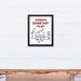 Zoomie Kids SantaCruz Game Day Play Personalized Framed Art Canvas in Blue | 15.73 H x 12.73 W x 1.25 D in | Wayfair