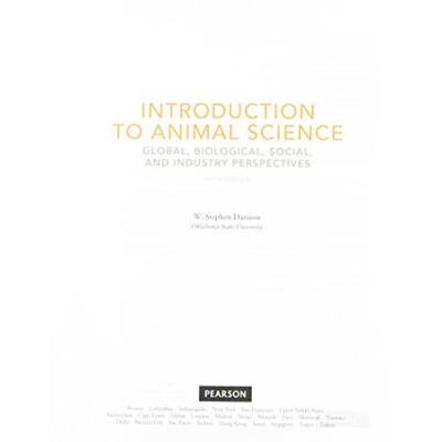 Introduction To Animal Science, Student Value Edit...