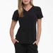 Dickies Women's Eds Essentials V-Neck Scrub Top - Black Size Xxs (DK615)