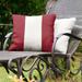 East Urban Home Washington Pullman Indoor/Outdoor Throw Pillow Polyester/Polyfill blend in Red | 18 H x 18 W x 3 D in | Wayfair