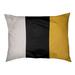 East Urban Home Missouri Outdoor Dog Pillow Polyester in White/Black | 6 H x 28 W x 18 D in | Wayfair BE3D1E74DB1F4105BA532E1A207DD35B