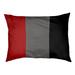 East Urban Home Ohio Football Nut Outdoor Dog Pillow Metal in Red/Gray/Black | 6.5 H x 40 W x 30 D in | Wayfair EFC2F82AD0054AA5B40D14CAF2916920