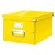 Leitz Click & Store Aufbewahrungs- und Transportbox, A4, gelb, 60440016, Mittel