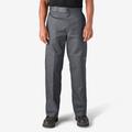 Dickies Men's Loose Fit Double Knee Work Pants - Charcoal Gray Size 50 32 (85283)
