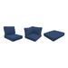 High Back Cover Set for BARBADOS-12b in Navy - TK Classics CK-HB-BARBADOS-12b-NAVY