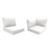 High Back Cover Set for FLORENCE-07d in Sail White - TK Classics CK-HB-FLORENCE-07d-WHITE