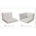 Cushion Set for MONTEREY-08b in Beige - TK Classics CUSHIONS-MONTEREY-08b-BEIGE