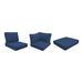 High Back Cover Set for BARBADOS-10b in Navy - TK Classics CK-HB-BARBADOS-10b-NAVY