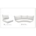 High Back Cushion Set for FAIRMONT-06k in Sail White - TK Classics CUSHIONS-FAIRMONT-06k-WHITE