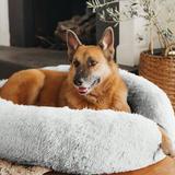 Best Friends by Sheri The Original Calming Donut Cat & Dog Bed Polyester in Brown | 9.3 H x 45 W x 23 D in | Wayfair 4763