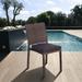 Brayden Studio® Avva Outdoor 9 Piece Dining Set w/ Cushions Wood in Brown/White | 30 H x 82.5 W x 33.5 D in | Wayfair