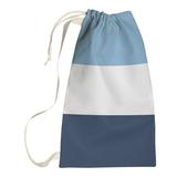 East Urban Home North Carolina Laundry Bag Fabric in Gray/Blue | 29 H in | Wayfair 02BBE0A1C7554940A647931C978B23A4