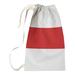 East Urban Home North Carolina Wild Dog Laundry Bag in Red/Gray/White | 36 H x 28 W in | Wayfair C6E4594920FC418E8A22C9DACEE8BA76