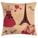 East Urban Home Indoor/Outdoor 36" Throw Pillow Cover Polyester | 36 H x 36 W x 0.1 D in | Wayfair F4BB2EDD323445CBB8D27598978C0810