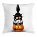 East Urban Home Halloween Indoor/Outdoor 36" Throw Pillow Cover Polyester | 36 H x 36 W x 0.1 D in | Wayfair A52768E104834A93B2C81FE50B24356D