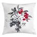 East Urban Home Indoor/Outdoor 40" Throw Pillow Cover Polyester | 40 H x 40 W x 0.1 D in | Wayfair F152A3EBA4904F5DB7B8CFDACBB5188C