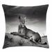 East Urban Home Indoor/Outdoor 26" Throw Pillow Cover Polyester | 26 H x 26 W x 0.1 D in | Wayfair EC49FC8595094E7BA31AE59886197A64