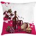 East Urban Home Indoor/Outdoor 26" Throw Pillow Cover Polyester | 26 H x 26 W x 0.1 D in | Wayfair 2915F6865ECD4C08ABB9664DE789B7B6