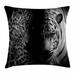 East Urban Home Indoor/Outdoor 36" Throw Pillow Cover Polyester | 36 H x 36 W x 0.1 D in | Wayfair E0E68B52AB574EDFB7D917780778903E