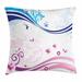 East Urban Home Floral Indoor/Outdoor 26" Indoor/Outdoor Throw Pillow Cover Polyester | 26 H x 26 W x 0.1 D in | Wayfair