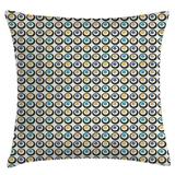 East Urban Home Indoor/Outdoor Geometric 26" Throw Pillow Cover Polyester | 26 H x 26 W x 0.1 D in | Wayfair 4C0A64DF940245FDAA433C775AA37531