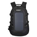 Outdoor Bag,Solar Backpack Outdoor Sports Travelling Daypack With Usb Charger Port Hiking Bag Men And Women Charging Solar Panel Backpack motion-black-onesize