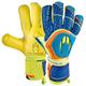 HO Soccer Sentinel Kontakt Evolution Blue Torwarthandschuhe, Unisex-Erwachsene, 0510651, Unisex, 0510651, Blue/Lime/Orange, 7