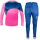 HO Soccer Keeper Torwart-Set, Unisex, Kinder, Pink, 6 Stück