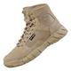 FREE SOLDIER Men's Boots Ultralight Military Tactical Work Boots 6" Inch high-Tops Lace Up Breathable Desert Boots for Hiking Walking (Tan UK8)