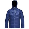 HARD LAND Men's Down Jacket Packable Puffer Jacket Water Resistant Hooded Insulated Lightweight Outdoor Down Jacket Royal Blue Size XXL